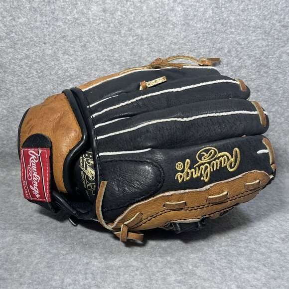 Rawlings 11 Inch PP11TB Leather Youth Baseball Glove Right Hand Throw RHT - Picture 3 of 12